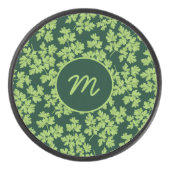 パセリ模様 アイスホッケーパック (正面)