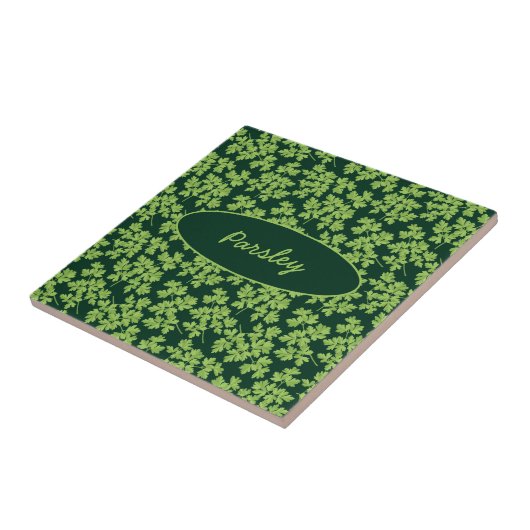 パセリ模様 タイル (側面)