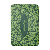 パセリ模様 バスマット (正面縦)