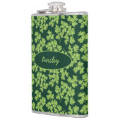 パセリ模様 フラスク (左)