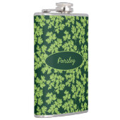 パセリ模様 フラスク (右)