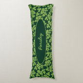 パセリ模様 ボディピロー (正面縦)