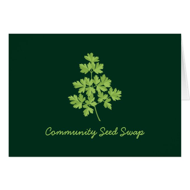 パセリ (正面横)