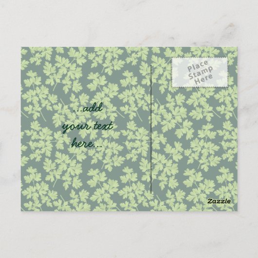 パセリ ポストカード (裏面)