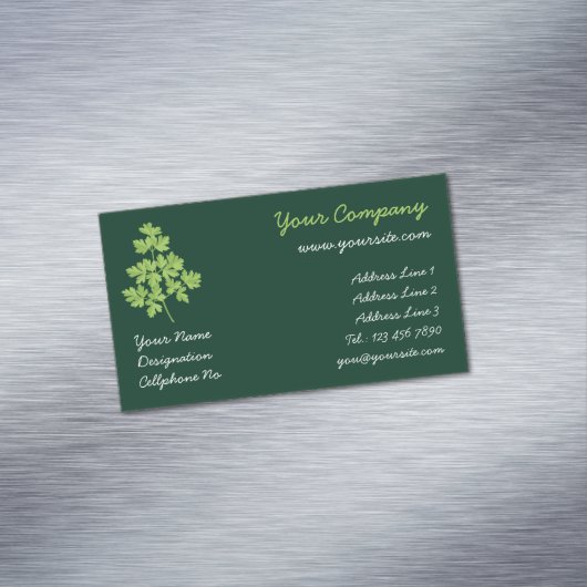 パセリ マグネット名刺 (インサイチュ)
