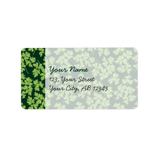 パセリ ラベル (正面)