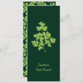 パセリ 招待状 (正面/裏面)