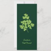 パセリ 招待状 (正面)