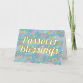 パソエレガントーバー恵みフォイルホリデーカード 箔シーズンカード (正面)