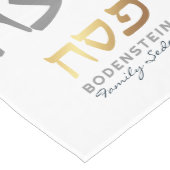 パソバモダンサパーソナライズされたイ語T ミディアムテーブルランナー (コーナー)