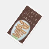 パソバーゲストタオルナプキンスザバーニングブッシュ (コーナー)