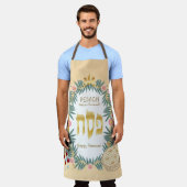 パソバーシーダーコーシェールマッツァペサックヴィンテージ エプロン (着用した状態)