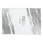 パソバーシーダーシルブスワッシュピロパーソナライズされたーケース 枕カバー (正面)