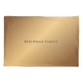 パソバーシーダーブロンズ海軍トレリスパーソナライズされた 枕カバー (裏面)