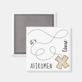 パソバースクエアマグネットアフィコメンタイム マグネット (正面/裏面)