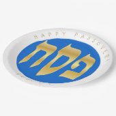 パソバーセダーコーシェールペサチマッツァ ペーパープレート (アングル)