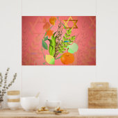 パソバーセダー_2プリント ポスター (キッチン)