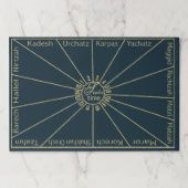 パソバーティアウェイランチョンマットエレガントセダー15ステップス ペーパーパッド (正面)