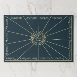 パソバーティアウェイランチョンマットエレガントセダー15ステップス ペーパーパッド