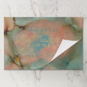 パソバーティアウェイランチョンマットシェードオブカラー ペーパーパッド (折り畳み)