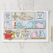 パソバーティアウェイランチョンマットパッドアフィコメン漫画 ペーパーパッド (インサイチュ)