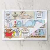 パソバーティアウェイランチョンマットパッドアフィコメン漫画 ペーパーパッド (折り畳み)