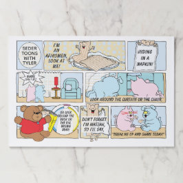 パソバーティアウェイランチョンマットパッドアフィコメン漫画 ペーパーパッド