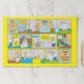 パソバーティアウェイランチョンマットパッドハメッツ漫画 ペーパーパッド (インサイチュ)