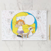 パソバーティアウェイランチョンマット/アフィコメン検索/ガールパペ ペーパーパッド (インサイチュ)