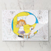 パソバーティアウェイランチョンマット/アフィコメン検索/ガールパペ ペーパーパッド (折り畳み)