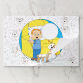 パソバーティアウェイランチョンマット/アフィコメンfind/Boy紙 ペーパーパッド (折り畳み)