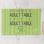 パソバーティアウェイランチョンマット/パソバーアダルトテーブルパ ペーパーパッド (インサイチュ)