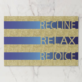 パソバーティアウェイランチョンマット/リクリラックスリン、レジョイス ペーパーパッド