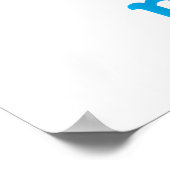 パソバーハッピーパソバーキャットおもしろいシーダーユダヤ ポスター (角)