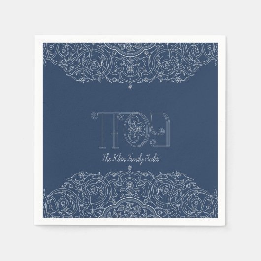 パソバーペサッハカスタマイズナプキン スタンダードカクテルナプキン (正面)