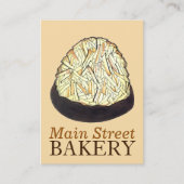 パソバーマカルーンクッキーユダヤ人ベーカリーコーシェフード 名刺 (正面)