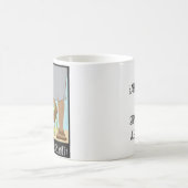 パソバーマグカップ11オズ。誰がカエルを放した? コーヒーマグカップ (中央)