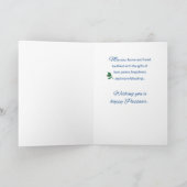 パソバー恵みスターオブデイヴィッド金ゴールドルック カード (内部)