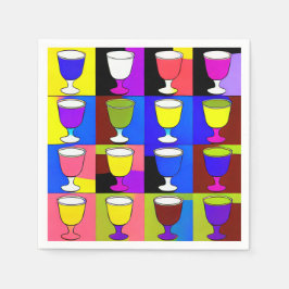 パソバー紙ナプキン スタンダードカクテルナプキン