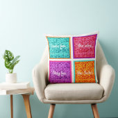 パソバー20 x 20マッザカラフルー クッション (椅子)