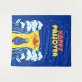 パソバー・モーセとイスラエル人の出ポップ・アートのエジプトの絵を描芸術 タペストリー (正面(横))