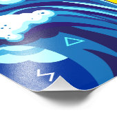 パソバー・モーセとイスラエル人の出ポップ・アートのエジプトの絵を描芸術 フォトプリント            (角)