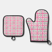 パソバ用ワイン4杯 鍋つかみ&鍋敷きセット (正面)