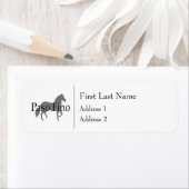 パソフィノシルエット文字1 ラベル (インサイチュ)