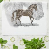 パソフィノホースアート キッチンタオル (折り畳み)