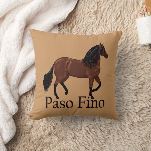 パソフィノホースイラストレーションエクエストリアン クッション (ブランケット)