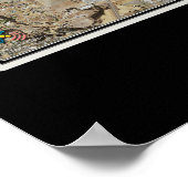 パソロブルズカリフォルニア衛星ポスターマップ ポスター (角)