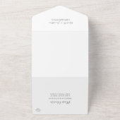 パソロブルズヴィネヤードワイナリーグレープヴィン結婚ズ オールインワン招待状 (外側)