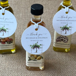 パソロブルズヴィネヤードワイナリー結婚式の引き出物ズフリットT フェイバータグ