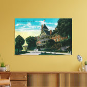 パソロブレス、CAPasoロブレス、カリフォルニア州のホット春 キャンバスプリント (インサイチュ (リビング))